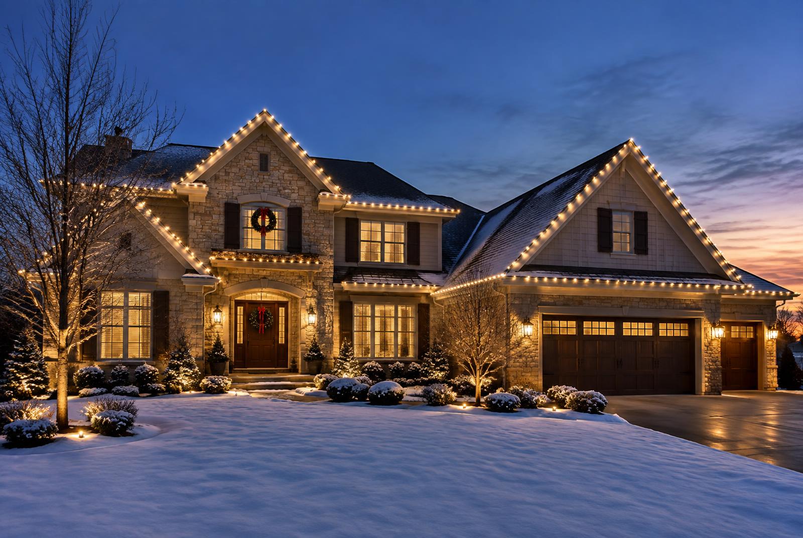 For Homes holiday lighting